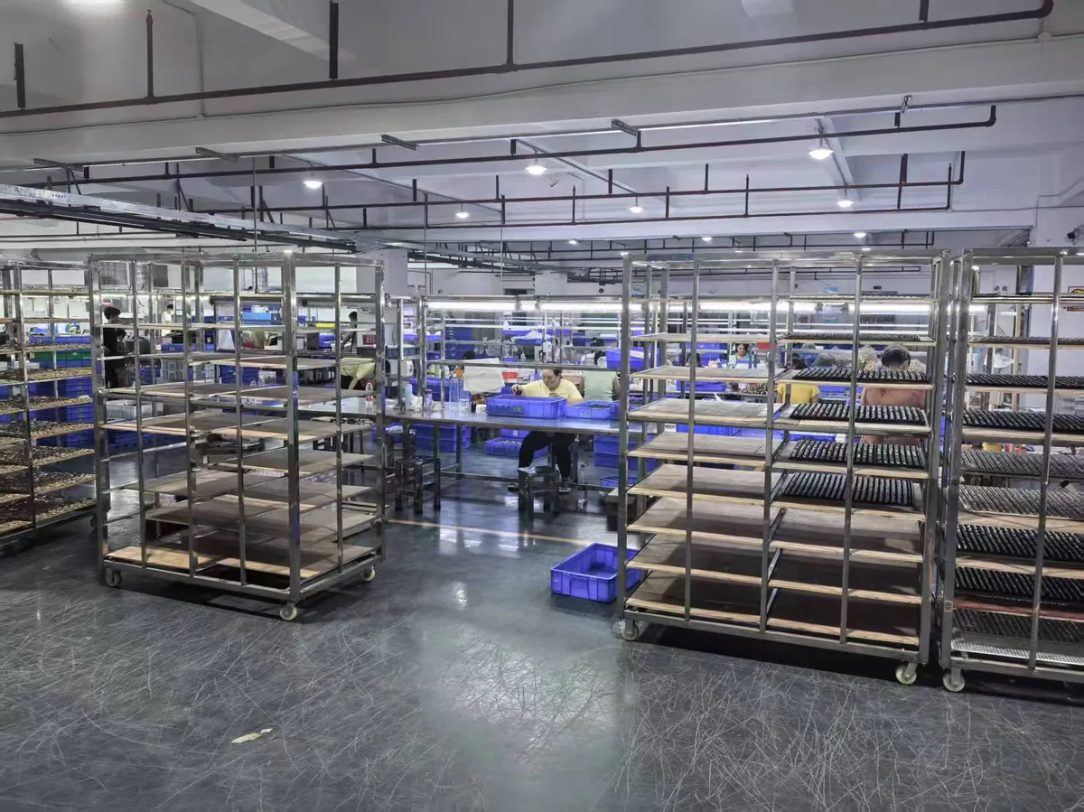 Coating workshop — finishing and QC handoff